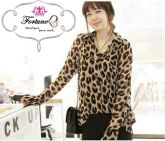 Camisa estampa leoparddo