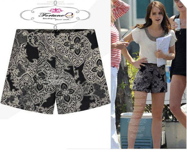 Short estampado